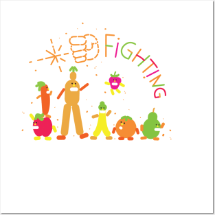 Fighting! Posters and Art